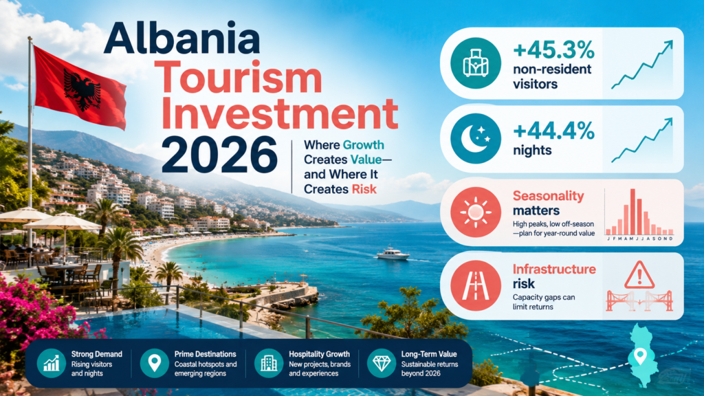 Albania Tourism Investment in 2026: Where Growth Creates Value—and Where It Creates Risk